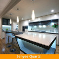 Modern home design snow white quartz table top